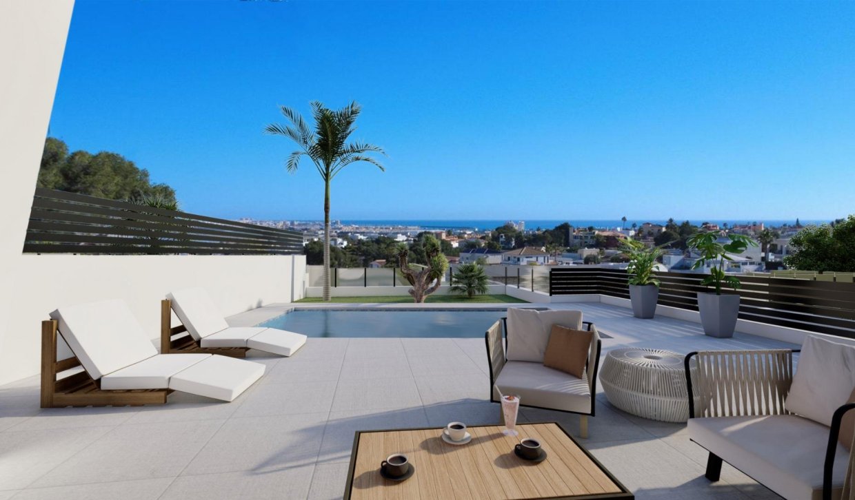 Nowy budynek - Villa - Torrevieja - Los balcones