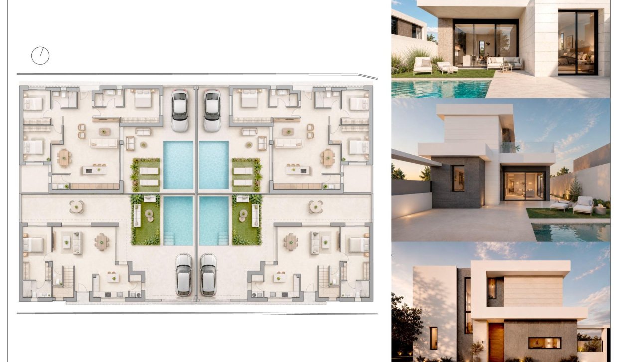 Nowy budynek - Villa - Pilar de la Horadada - Zona Pueblo