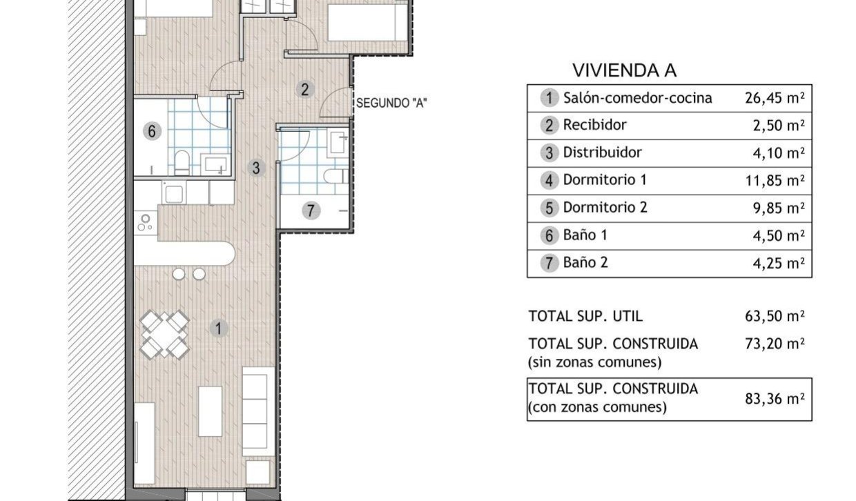 Nowy budynek - Penthouse - Puerto de Mazarron - Playa del Puerto