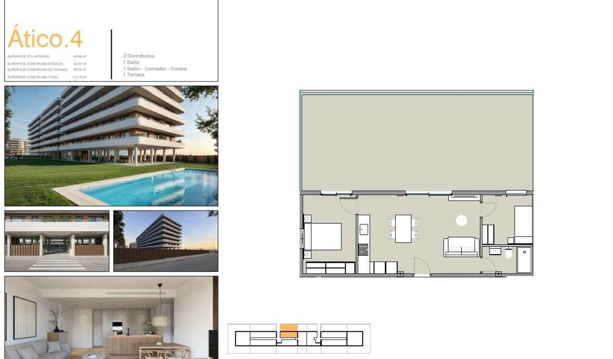Obra nueva - Ático - Moncofa - Moncófar Playa