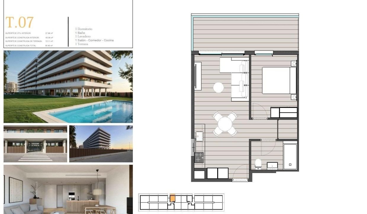 Nouvelle construction - Appartement - Moncofa - Moncófar Playa