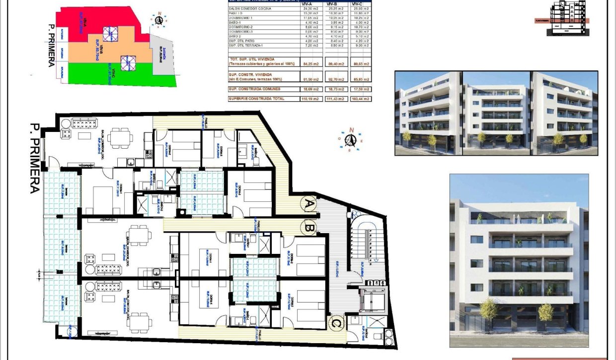Nowy budynek - Mieszkanie w bloku - Torrevieja - Centro