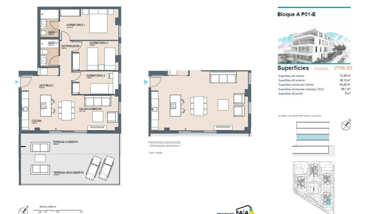 New Build - Apartment  - Benicassim - Almadraba