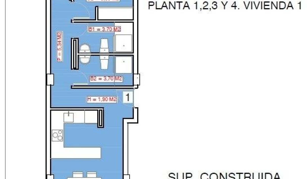 New Build - Apartment  - Torrevieja - Playa El Acequión