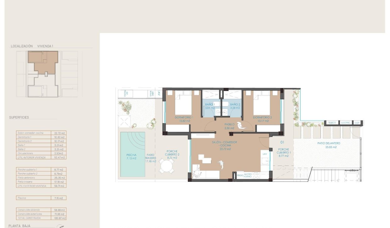 Obra nueva - Bungalow - San Pedro del Pinatar - Molino de Chirrete