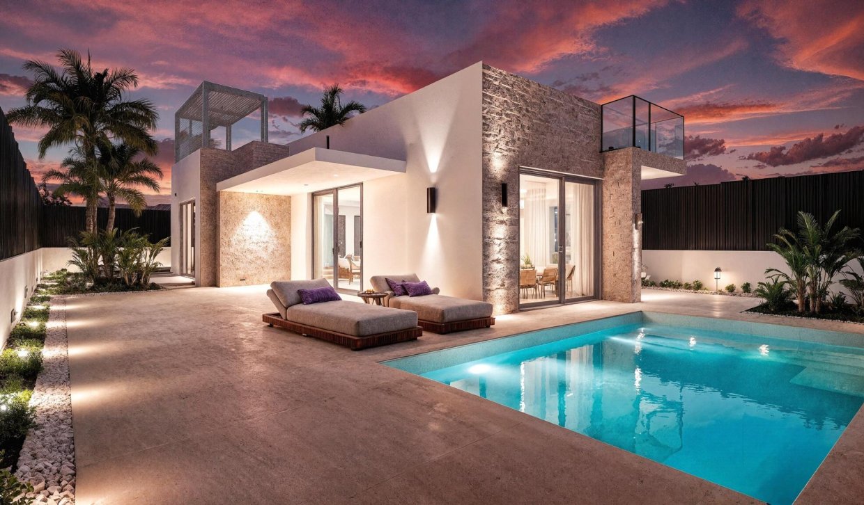 Obra nueva - Villa - Los Alcázares - Torre del Rame