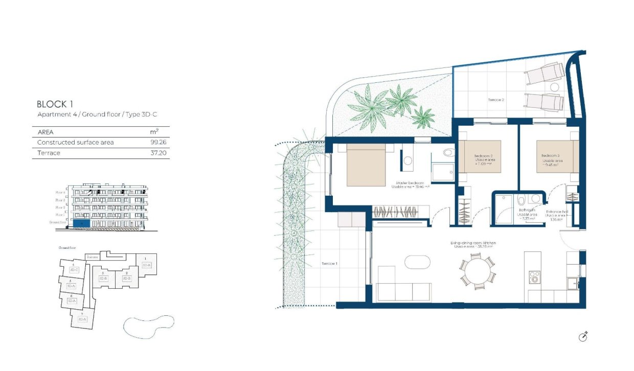 New Build - Apartment  - Baños y Mendigo - El Valle Golf