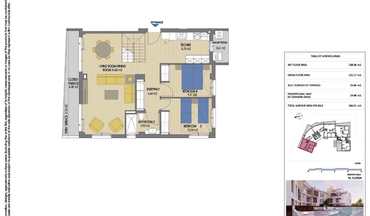 Nouvelle construction - Appartement - Jávea Xàbia - Cala Blanca
