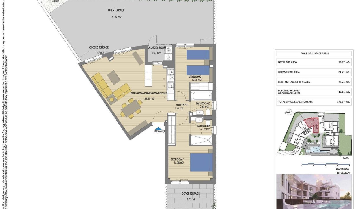 Nouvelle construction - Appartement - Jávea Xàbia - Cala Blanca
