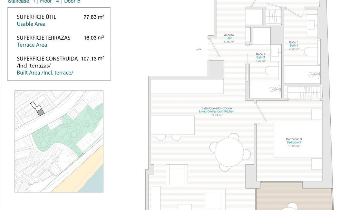 Nouvelle construction - Appartement - Villajoyosa - Pueblo