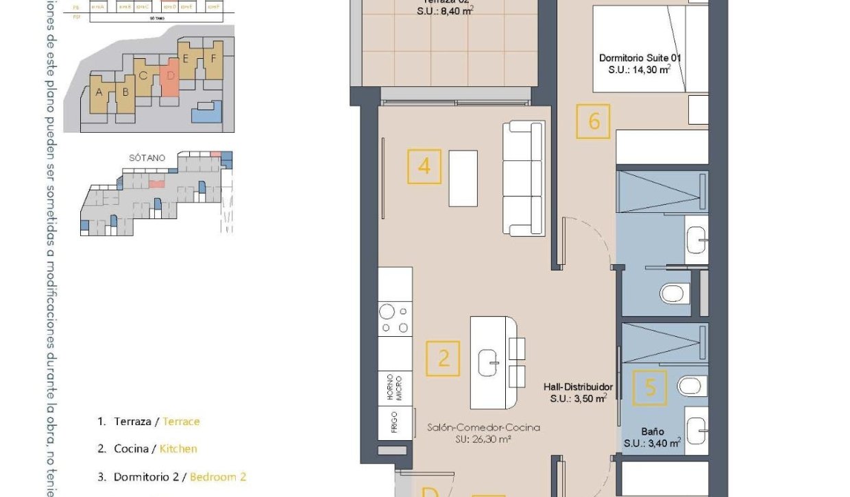 Obra nueva - Apartamento  - Los Alcázares - Serena Golf