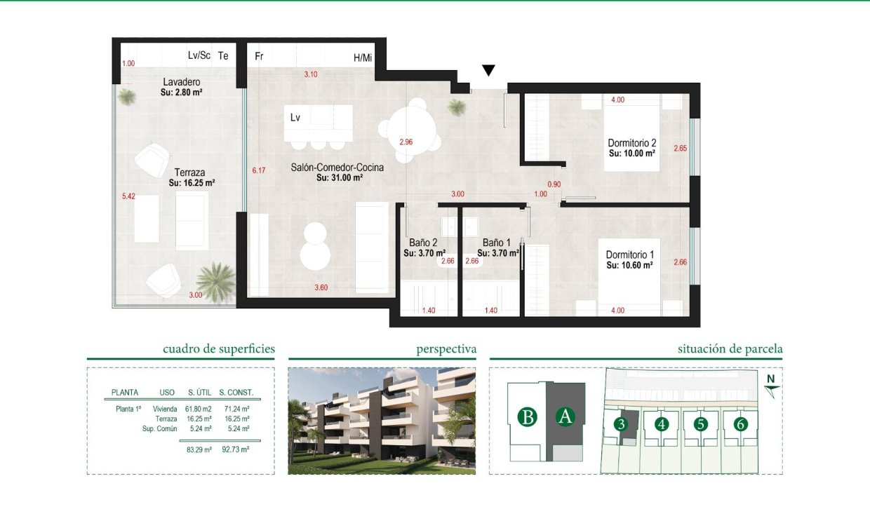 Obra nueva - Apartamento  - Alhama De Murcia - Condado De Alhama Golf Resort