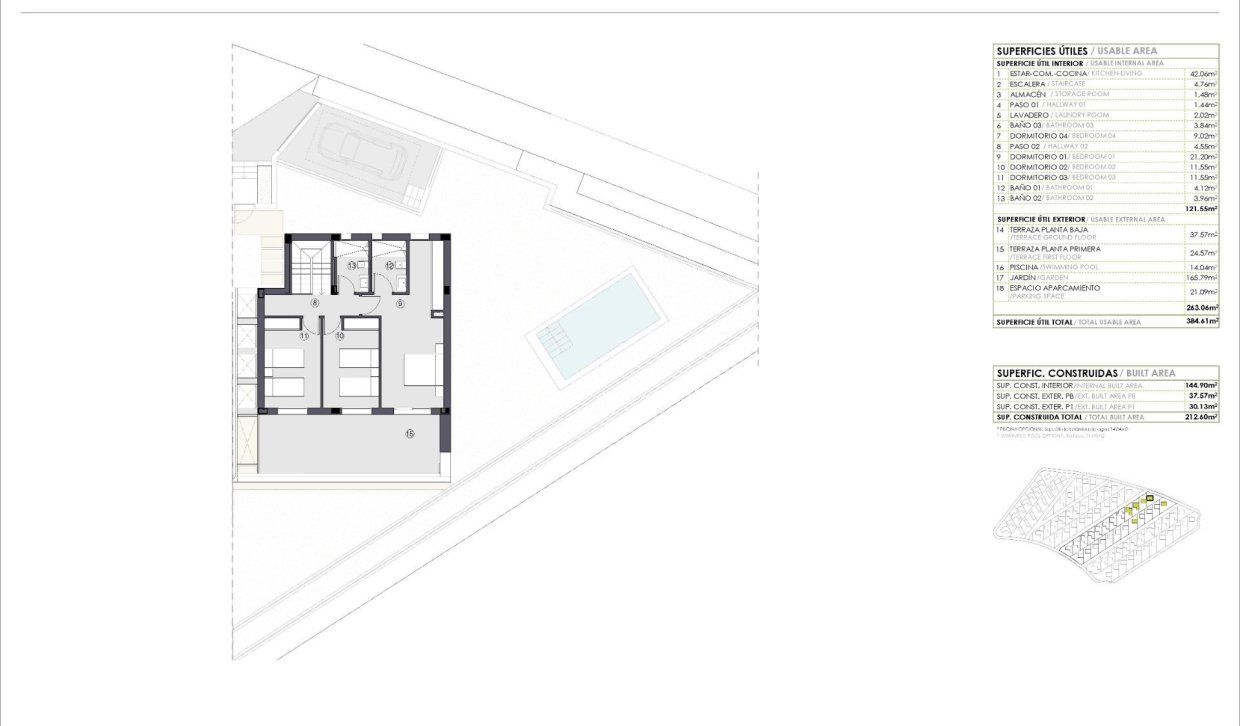 Nieuwbouw Woningen - Villa - Polop - PAU 1