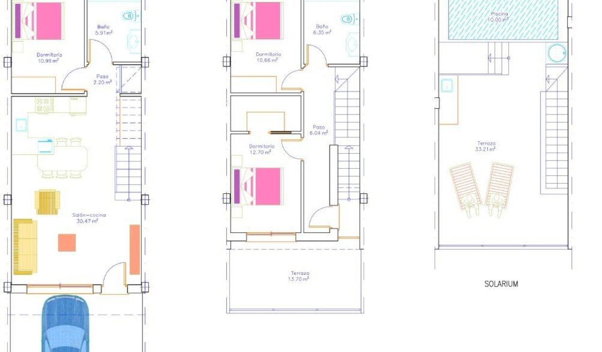 New Build - semi-detached house - San Pedro del Pinatar - San Pedro de Pinatar