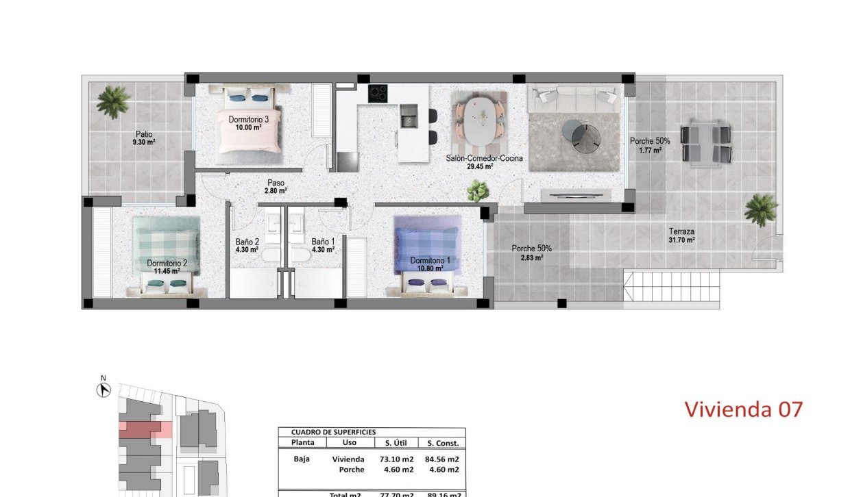Nouvelle construction - Bungalow - Pilar de la Horadada - pueblo