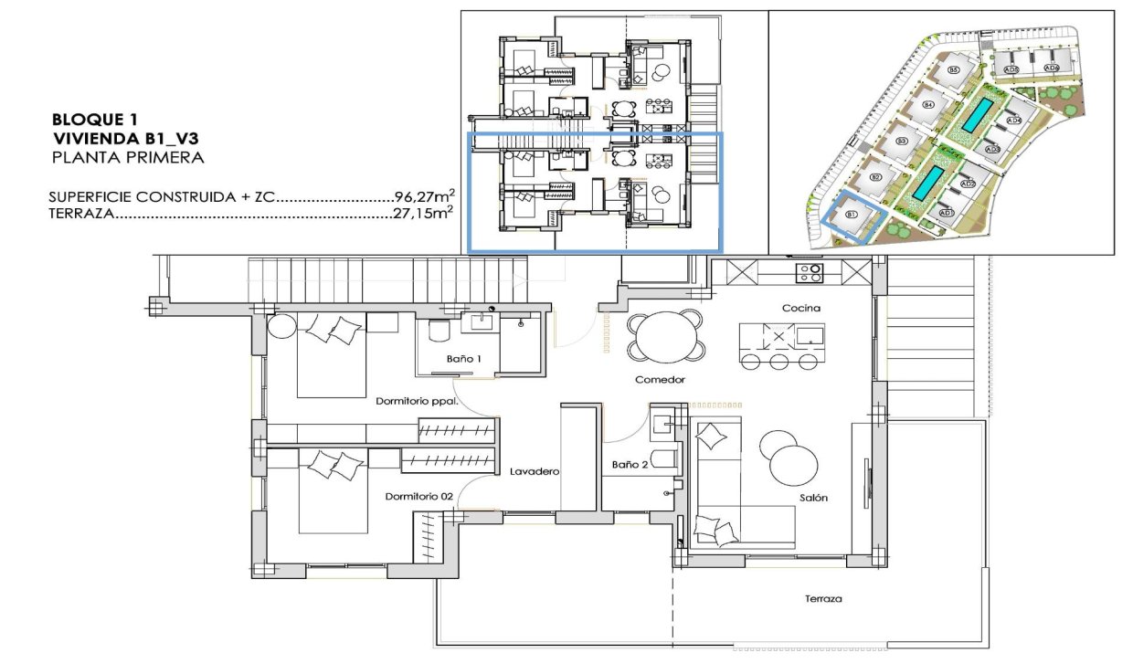 Nouvelle construction - Appartement - Torre Pacheco - Santa Rosalia Lake And Life Resort