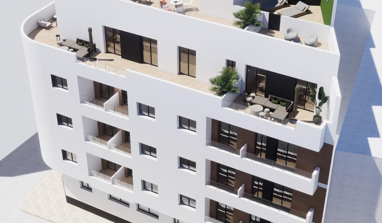 Nouvelle construction - Penthouse - Torrevieja - pueblo
