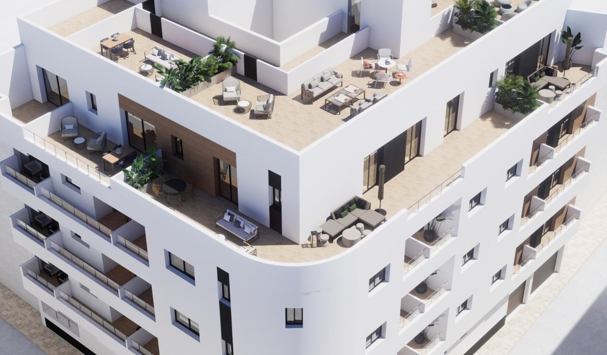 Nouvelle construction - Penthouse - Torrevieja - pueblo