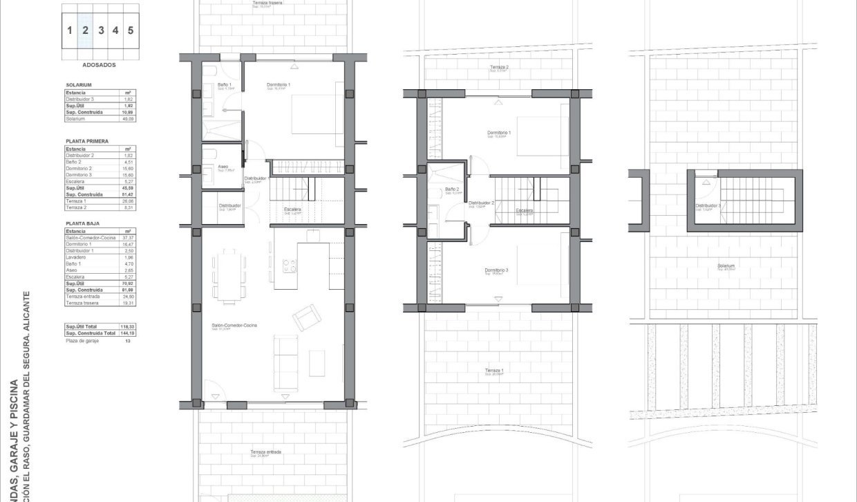 Nouvelle construction - maison jumelée - Guardamar del Segura - EL RASO