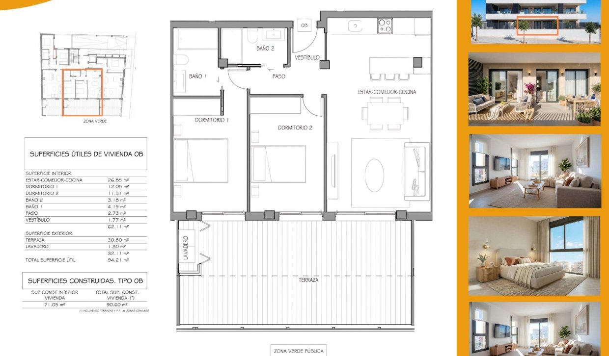 Nieuwbouw Woningen - Appartement  - Benijofar - Pueblo