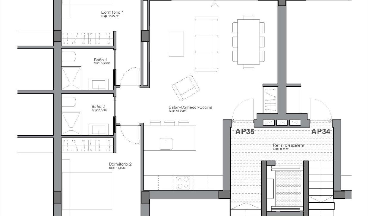Nieuwbouw Woningen - Appartement  - Guardamar del Segura - EL RASO
