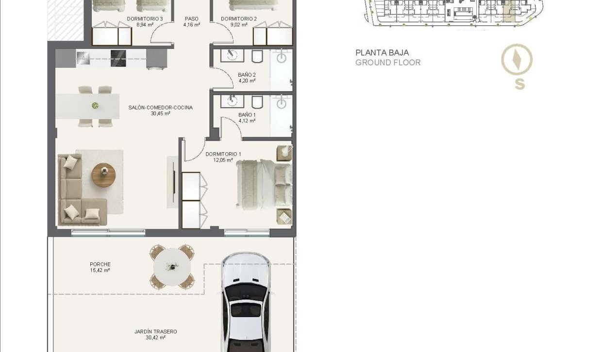 Obra nueva - Bungalow - Pilar de la Horadada - Torre De La Horadada