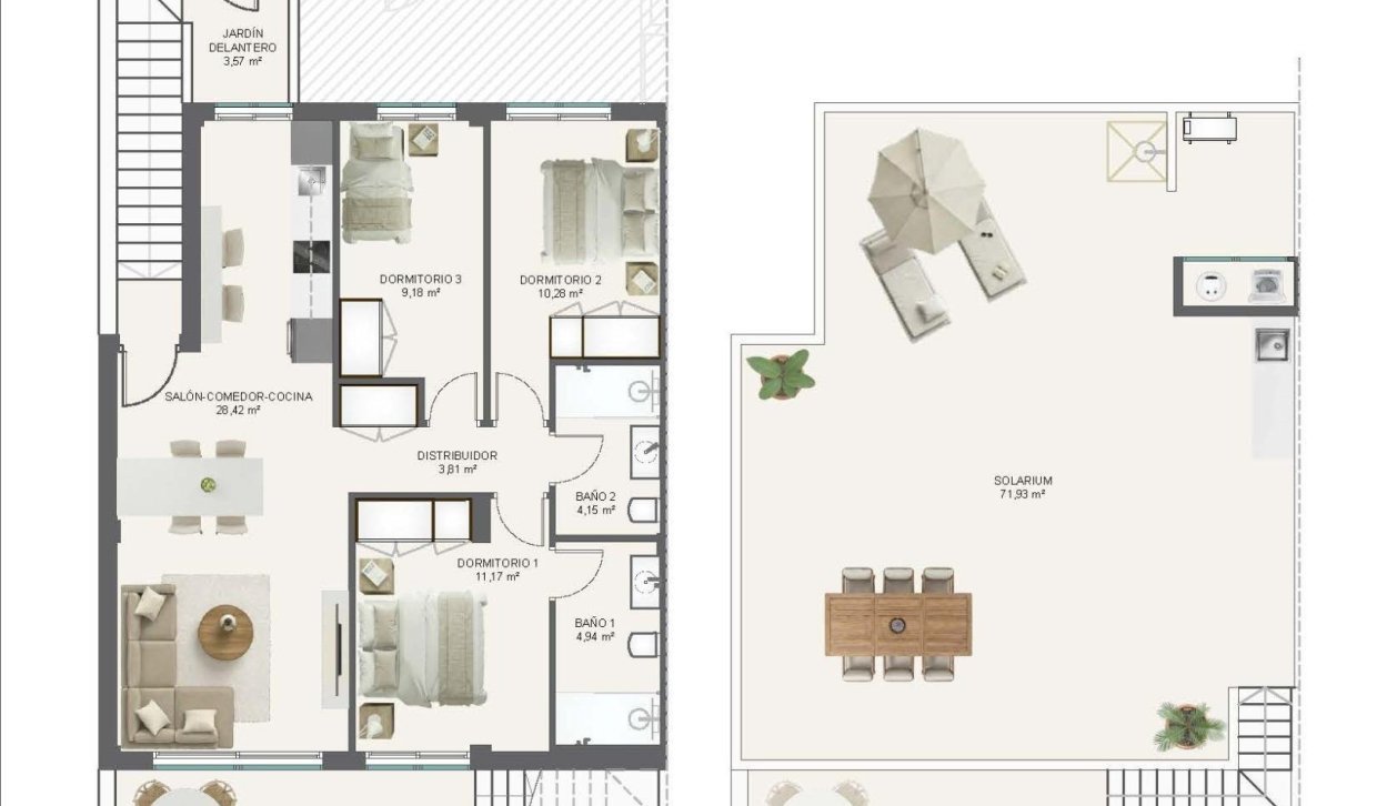 Obra nueva - Bungalow - Pilar de la Horadada - Torre De La Horadada