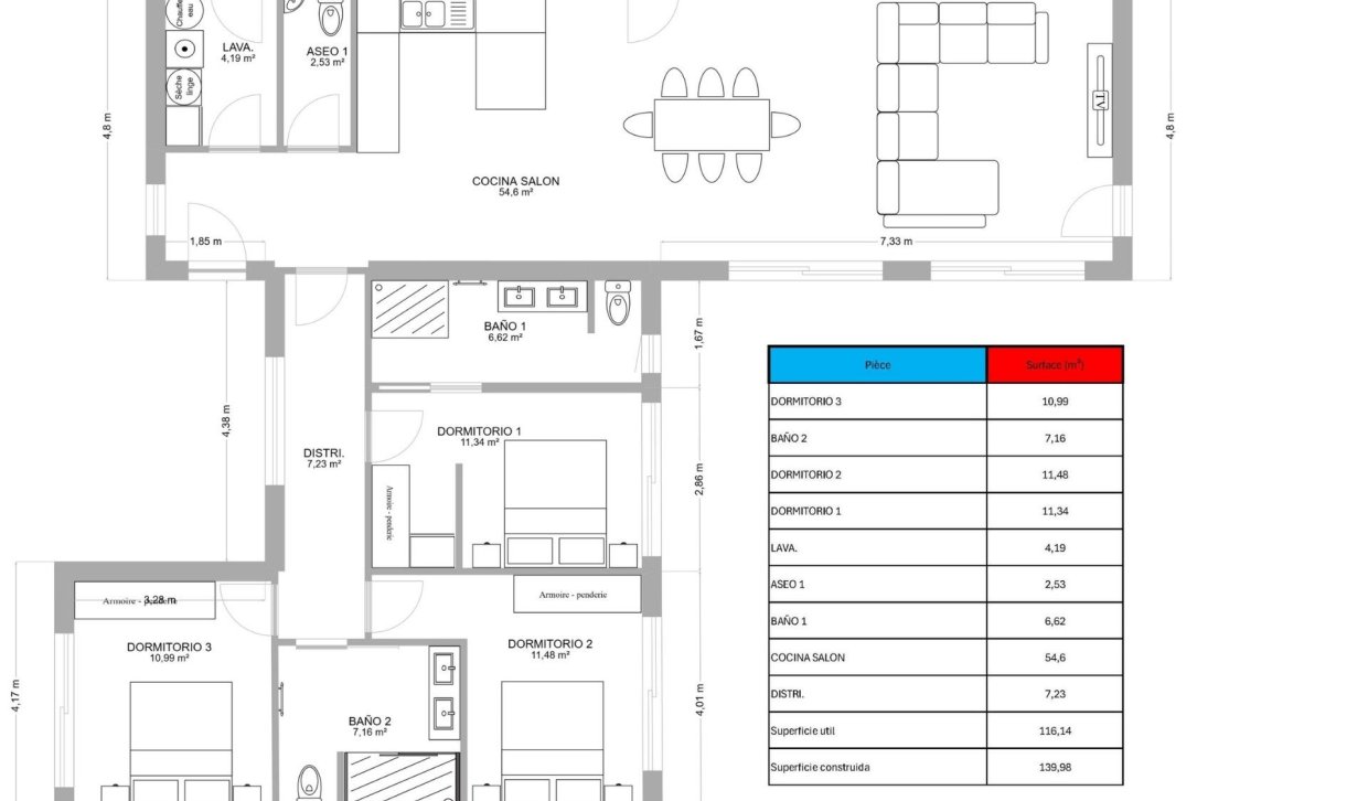 Obra nueva - Villa - Pinoso - Comunidad Valenciana