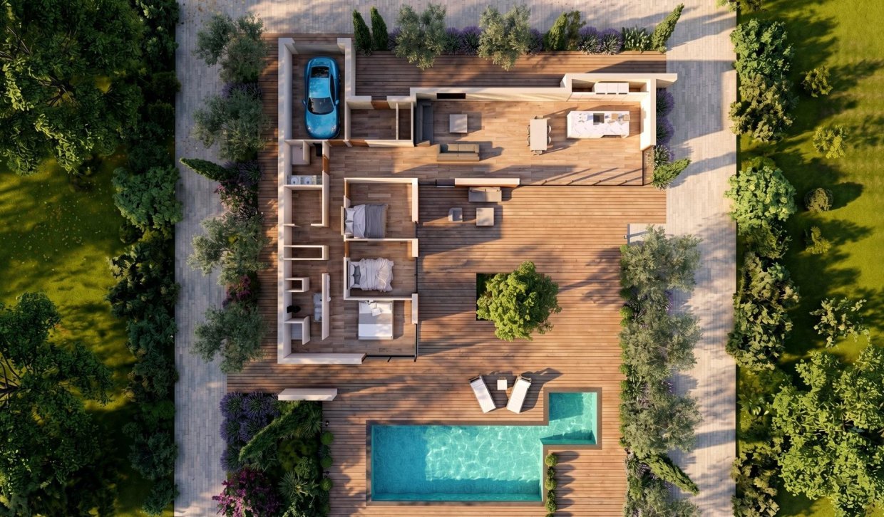 Obra nueva - Villa - Pinoso - Casas Pastor