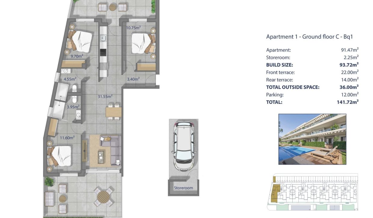 Nieuwbouw Woningen - Appartement  - Los Alcázares - Los Narejos