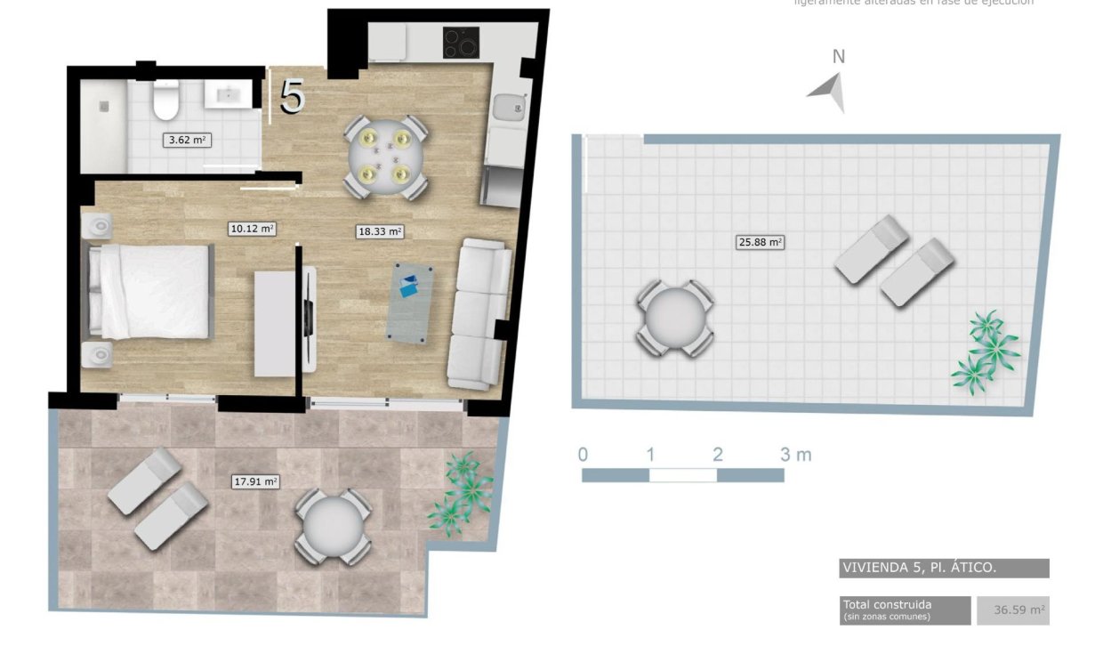 Nieuwbouw Woningen - Penthouse - Torrevieja - Centro