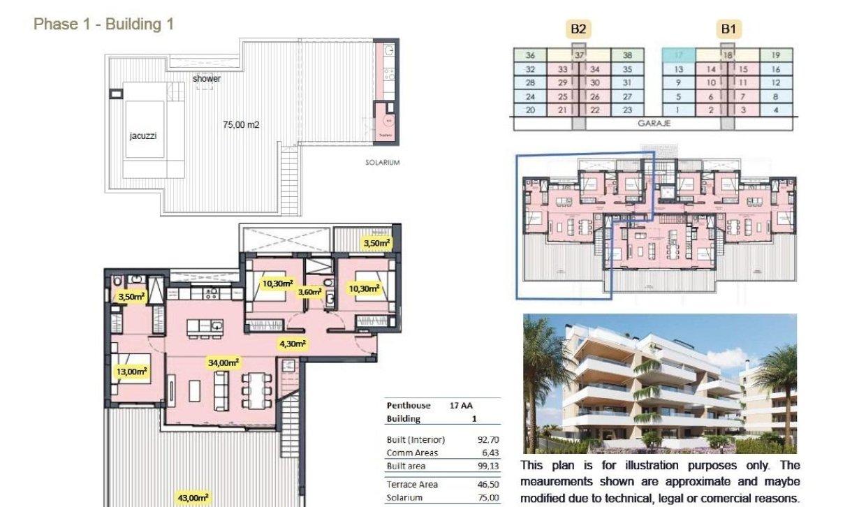Nieuwbouw Woningen - Penthouse - Torre Pacheco - Santa Rosalia Lake And Life Resort