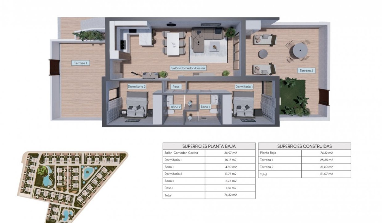 Obra nueva - Bungalow - Torrevieja - Los balcones