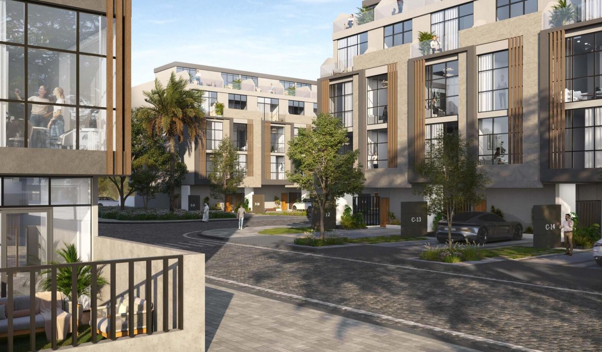Nowy budynek - townhouse - KHALIFA CITY