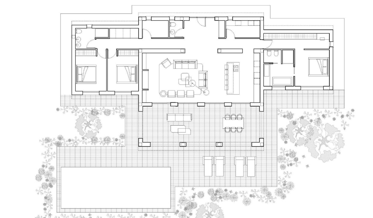 Obra nueva - Villa - Benissa - Serrallonga