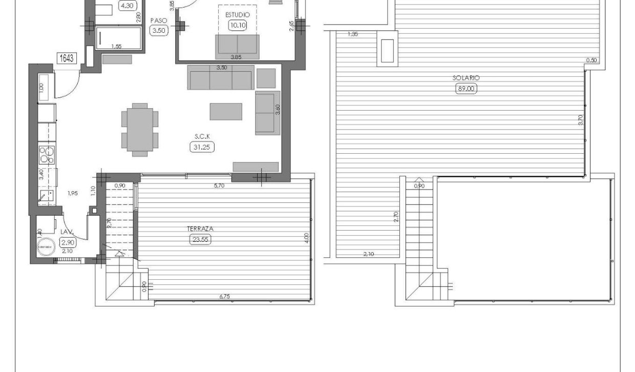 Obra nueva - Bungalow - Algorfa - La Finca Golf