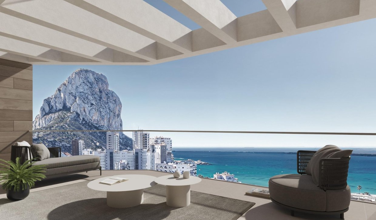 Obra nueva - Ático - Calpe - Playa Arenal