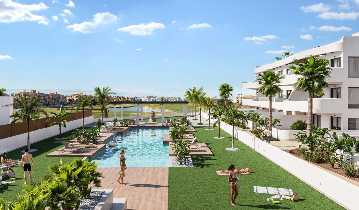 New Build - Apartment  - Los Alcázares - La Serena Golf
