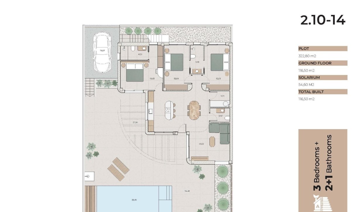 Nieuwbouw Woningen - Villa - Algorfa - La Finca Golf