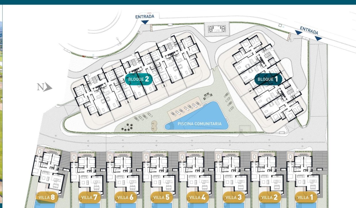 Nieuwbouw Woningen - Appartement  - Los Alcázares - Serena Golf