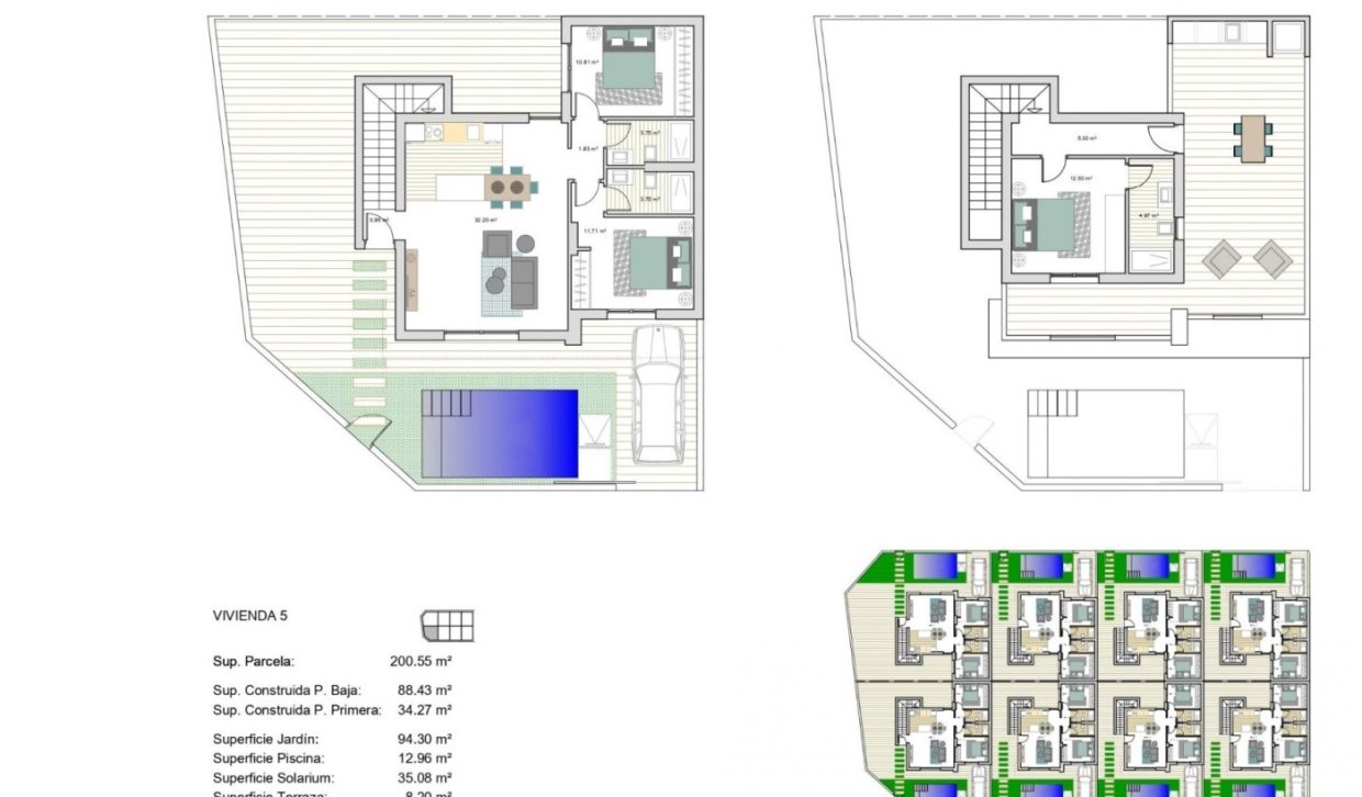 Obra nueva - Villa - Torre Pacheco - Roldán