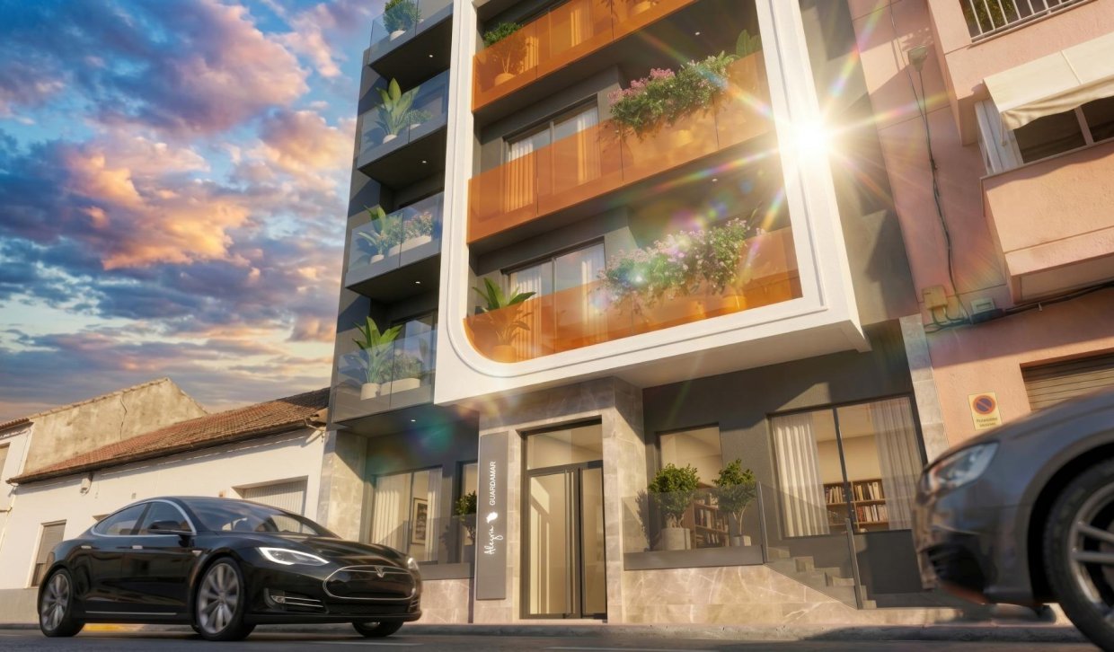 Obra nueva - Apartamento  - Guardamar del Segura - Centro