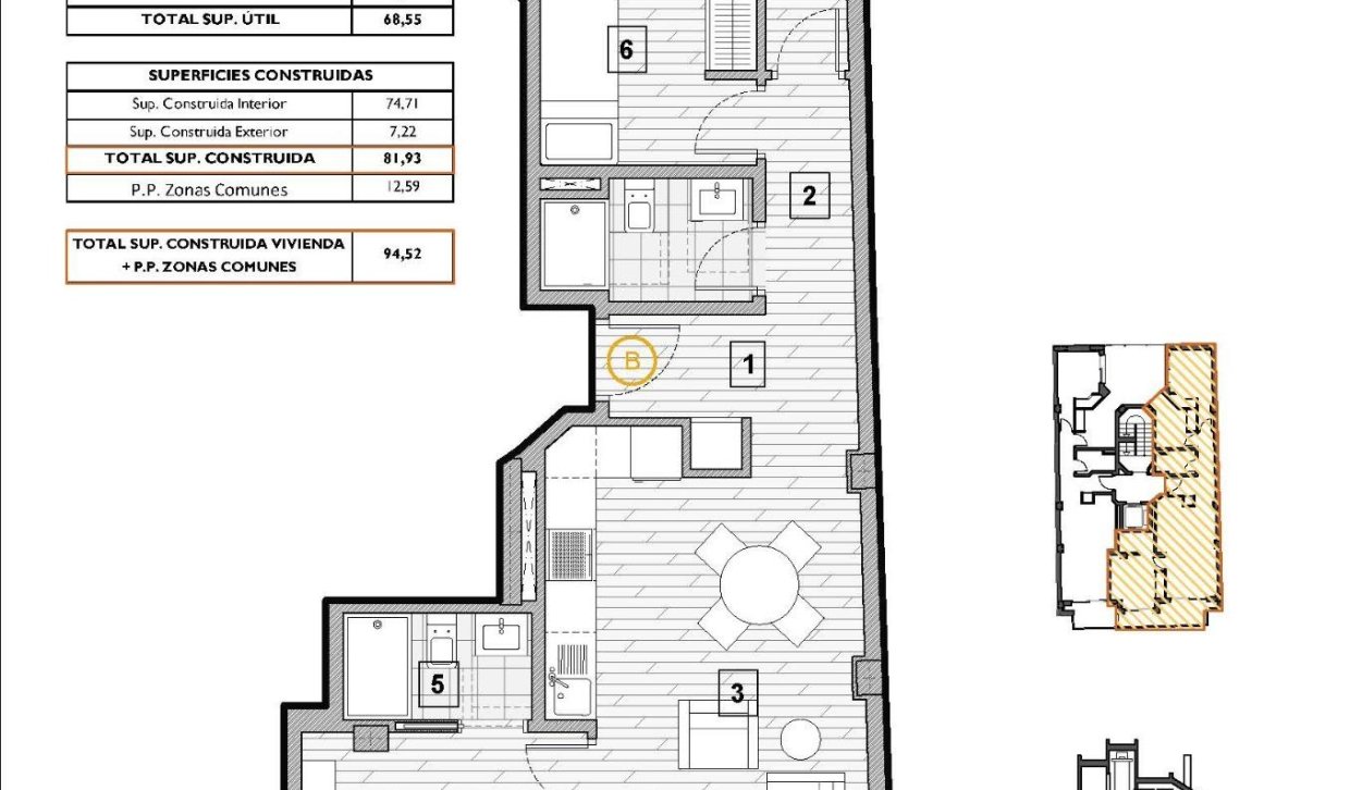 Obra nueva - Apartamento  - Guardamar del Segura - Centro