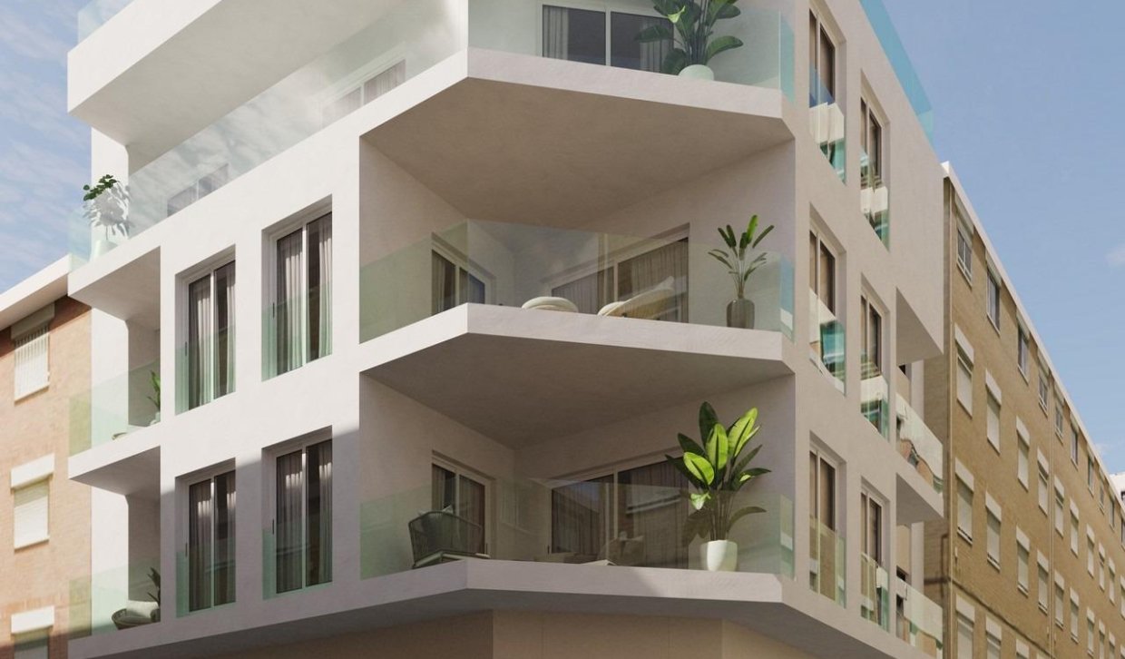 Obra nueva - Apartamento  - Guardamar del Segura - Centro