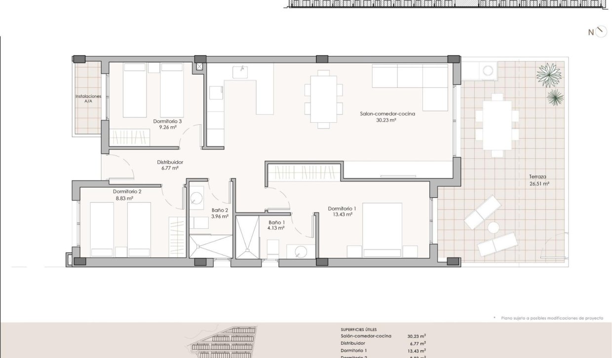 Nouvelle construction - Appartement - Pulpi - Aguilón Golf