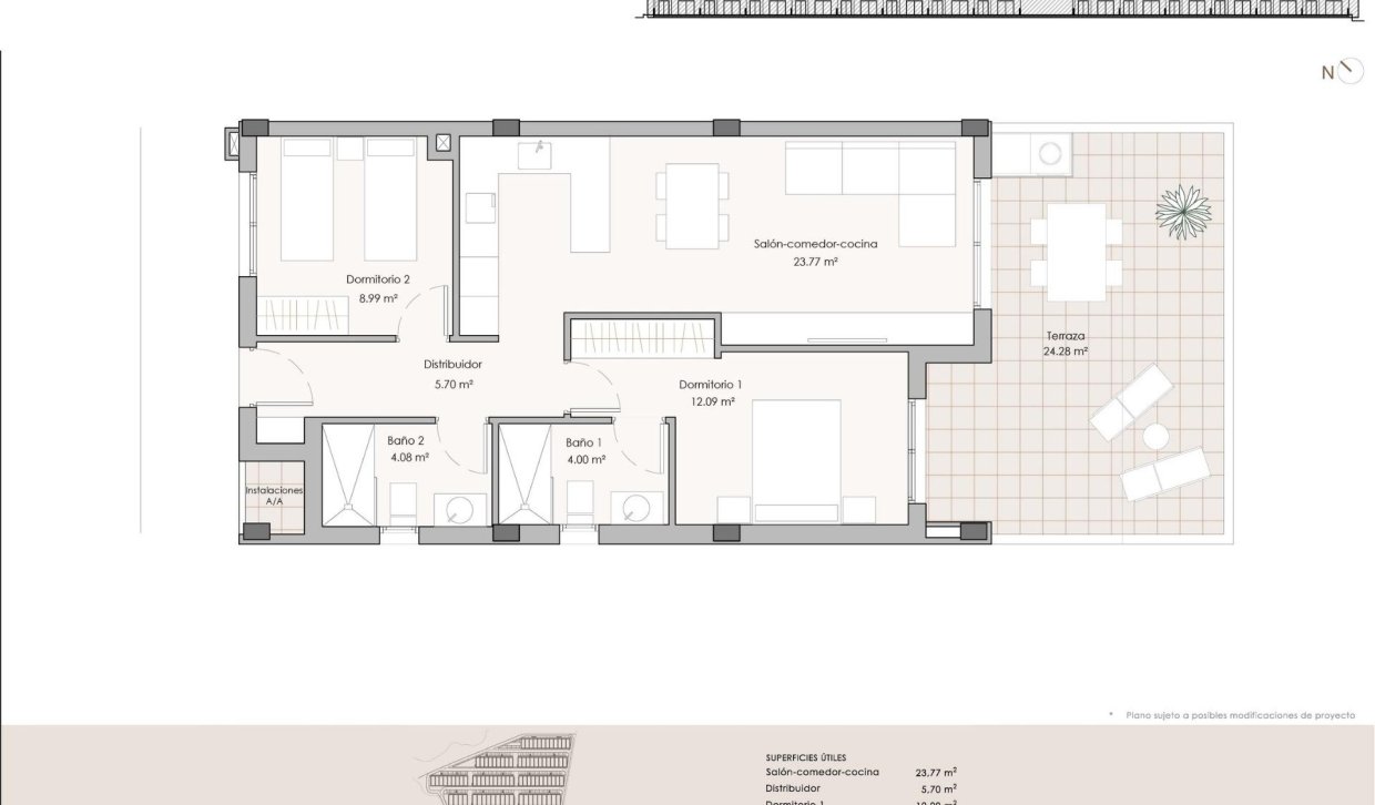 New Build - Apartment  - Pulpi - Aguilón Golf