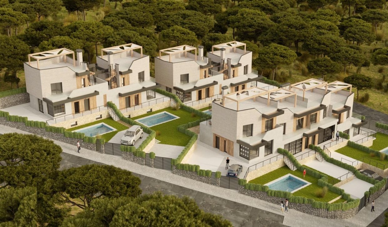 Nieuwbouw Woningen - Halfvrijstaande  woning - Polop - PAU1
