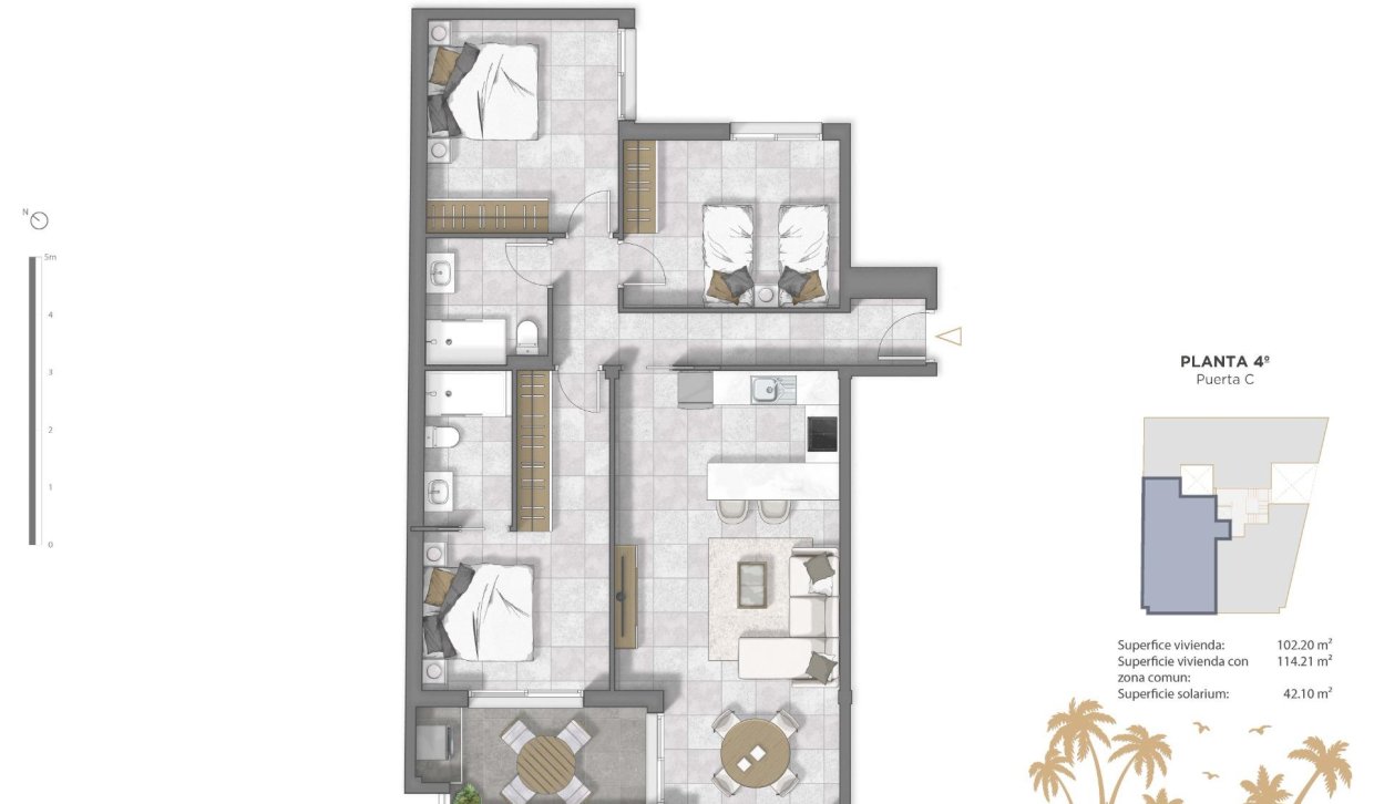 Nouvelle construction - Penthouse - Guardamar del Segura - Pueblo