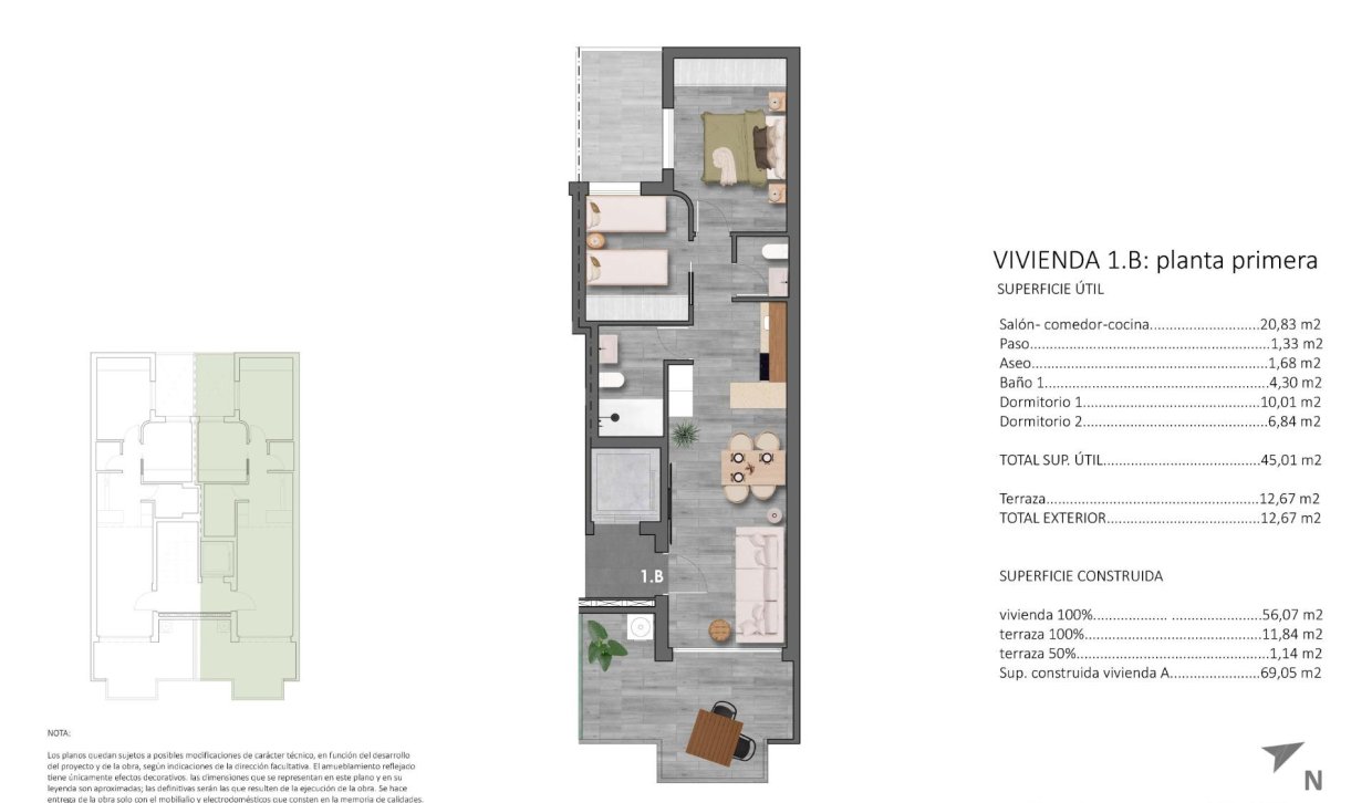 Nieuwbouw Woningen - Appartement  - Pilar de la Horadada - Torre De La Horadada