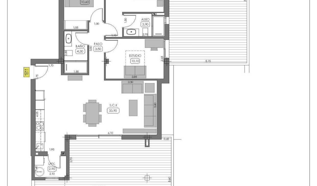 Nouvelle construction - Bungalow - Algorfa - La Finca Golf